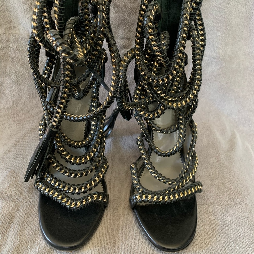 Monika Chiang popular IMENA rope sandal/heel!!!